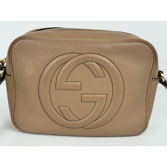 Gucci Soho Disco Shoulder Bag Beige - Picture 6 of 13